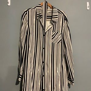 Rebecca Minkoff striped silk dress